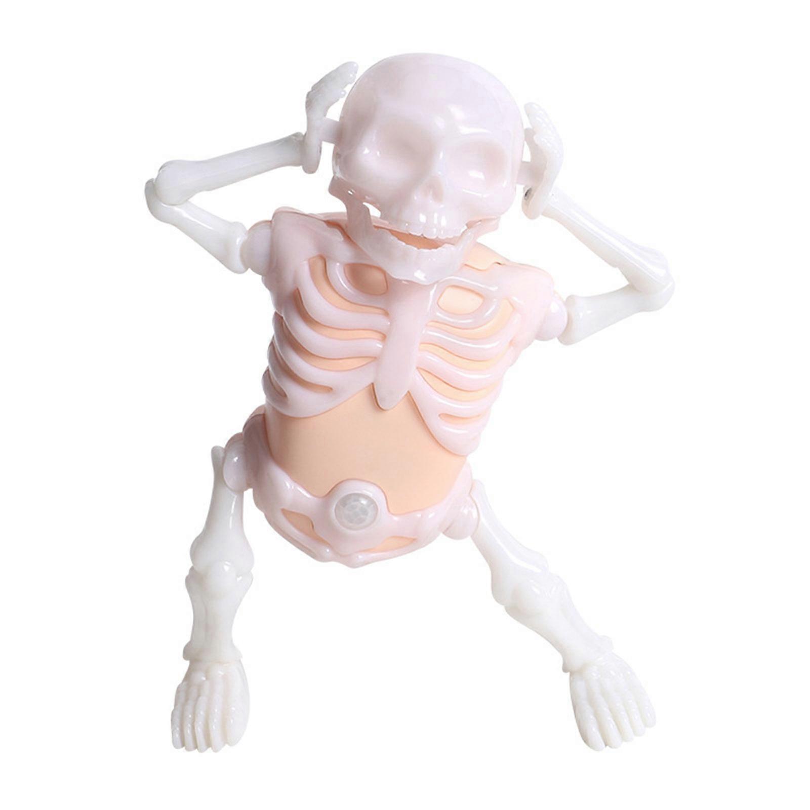 Skeleton Halloween Pet Toy Interactive Skeleton Toy Model Interactive Skeleton Model Cool Halloween Musical Toy Skeleton