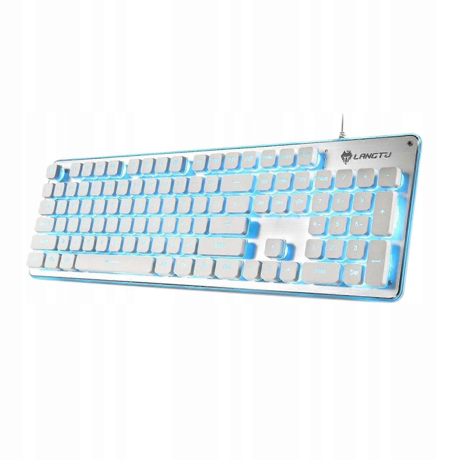 Narrow Membrane Gaming Keyboard. Quiet Keyboard For Learning. All