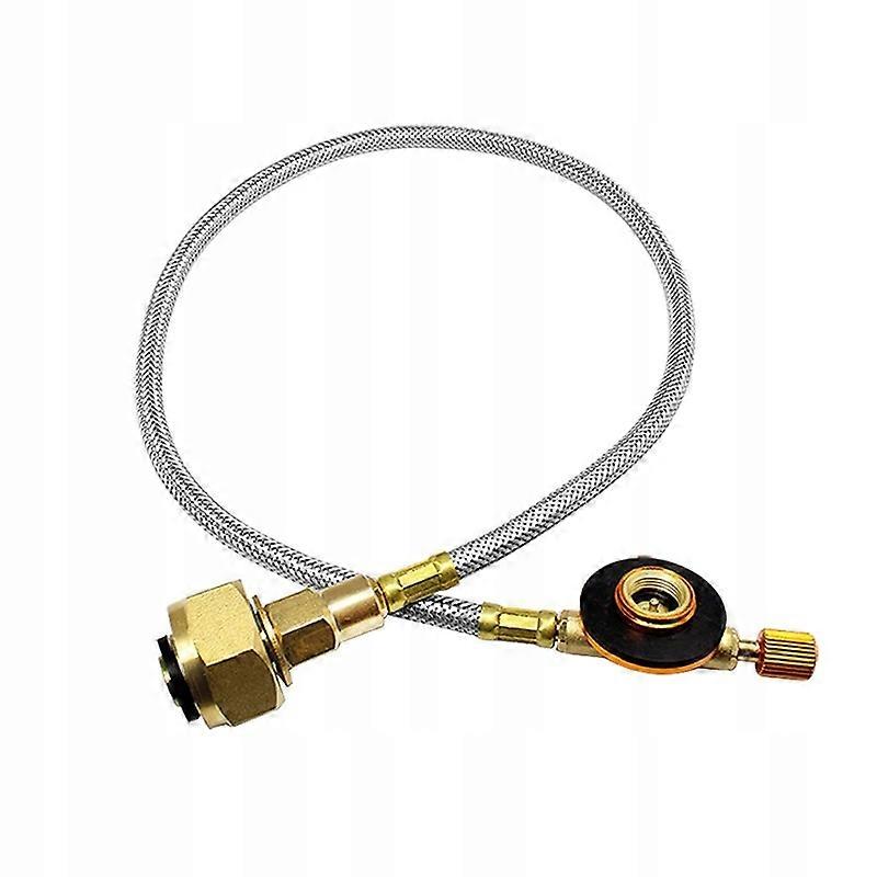 Adapter For Gas Cylinders Paczkanaczas 7/16" With Valve With Left Thread Connector