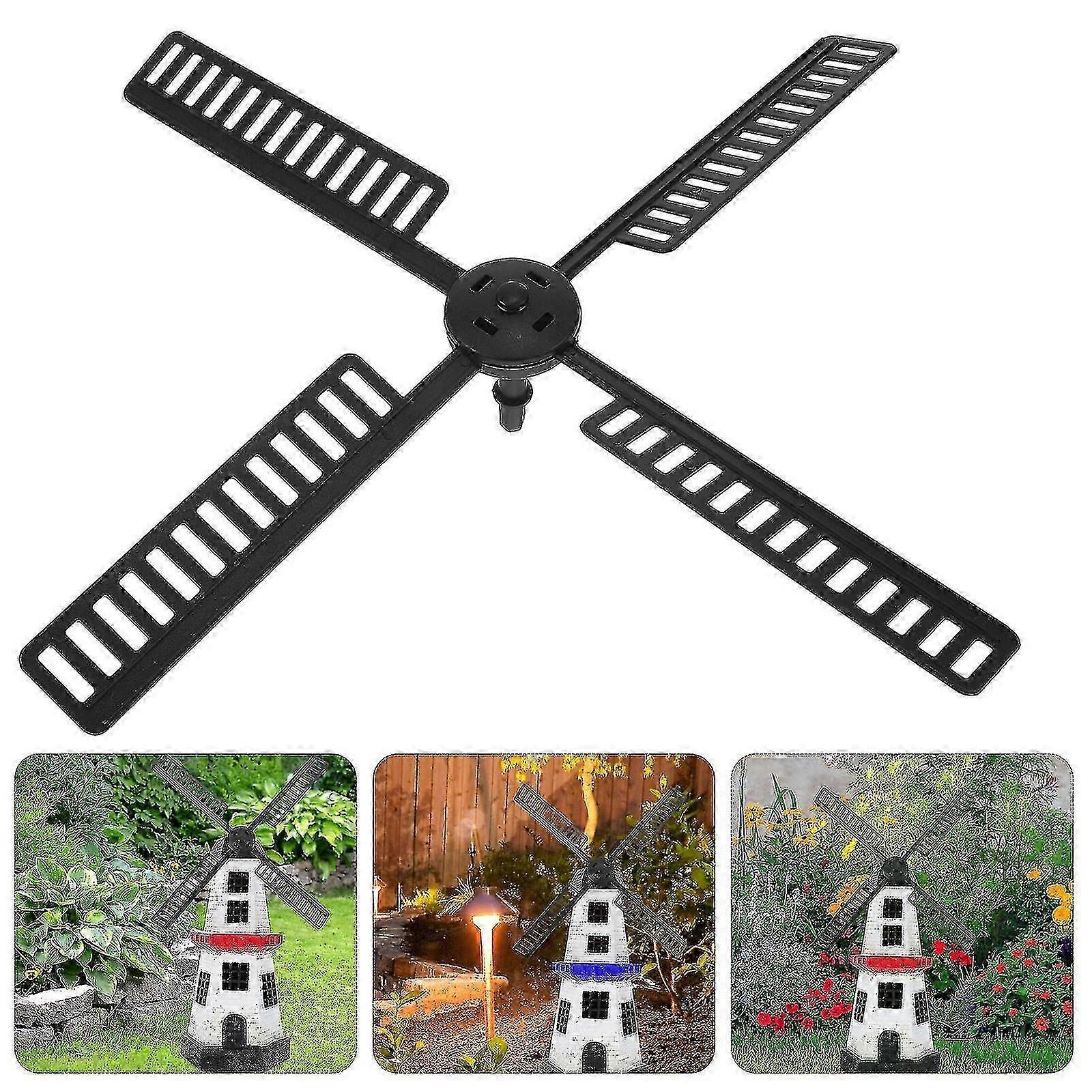 1 sett vindmølletilbehør hage vindmølleblad plast vindmølleblad vindmølledel