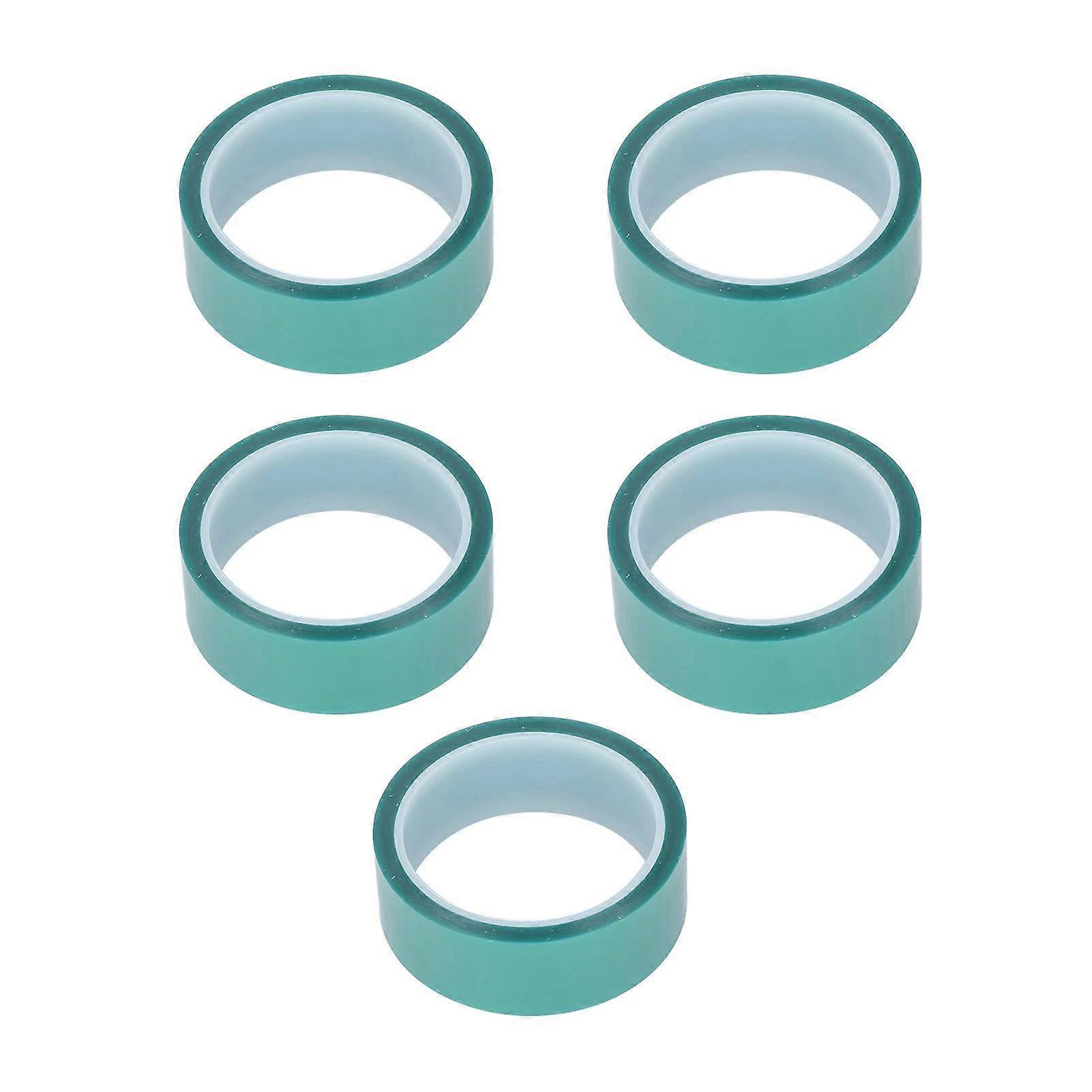 2025 أحدث طراز 5 قطع شريط اخفاء أخضر 33 مم عرض 33 م رذاذ بطول 33 م