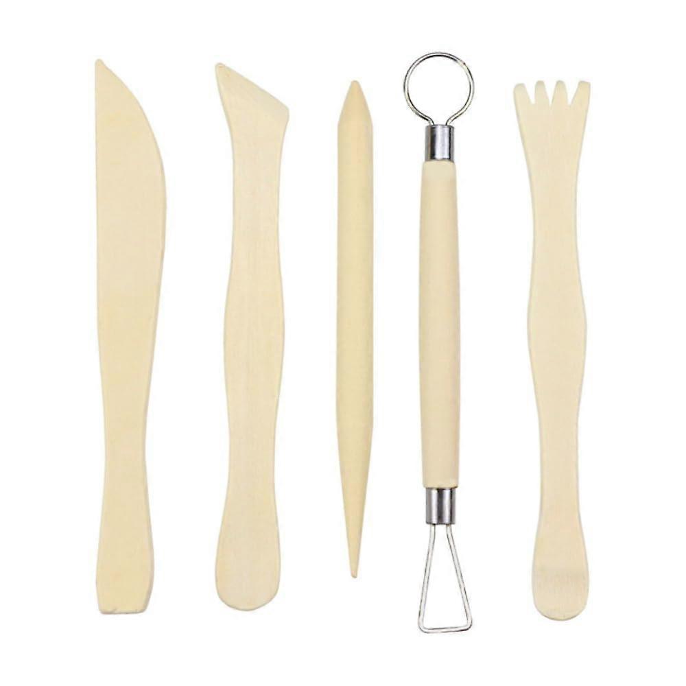 Art Supplies: Clay and Wooden Pottery , Soft Pottery Sculpture , Clay and Clay Shaping Tools