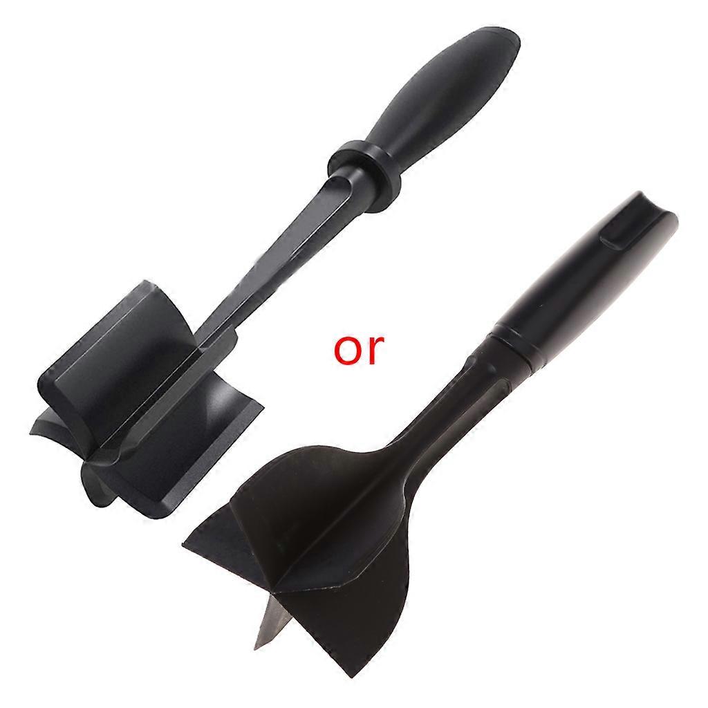 Multifunctional Heat Resistant Meat Masher Nylon Hamburger Chopper Ground Meat Chopper Utensil Non Stick Cookware Multicolor