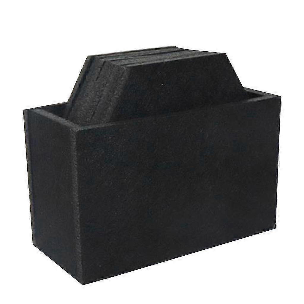 10-Piece Felt Cup Coasters Set - 3 Creative Shapes, Simple Style