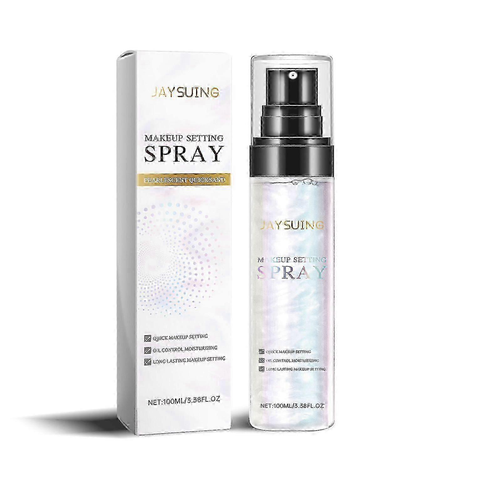 Jaysuing Makeup Mist Spray Natural Lightweight Breathable Matte Light Makeup Mist Spray