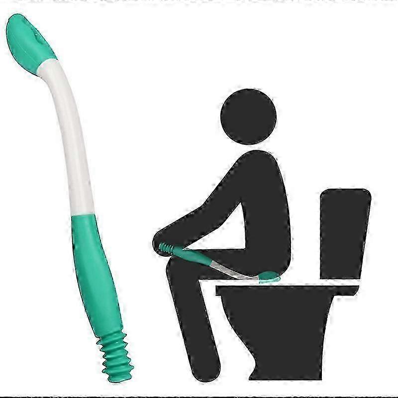 肥満、障害者、高齢者、妊娠中、手術後のためのトイレバットワイパー - GSLAグリーン