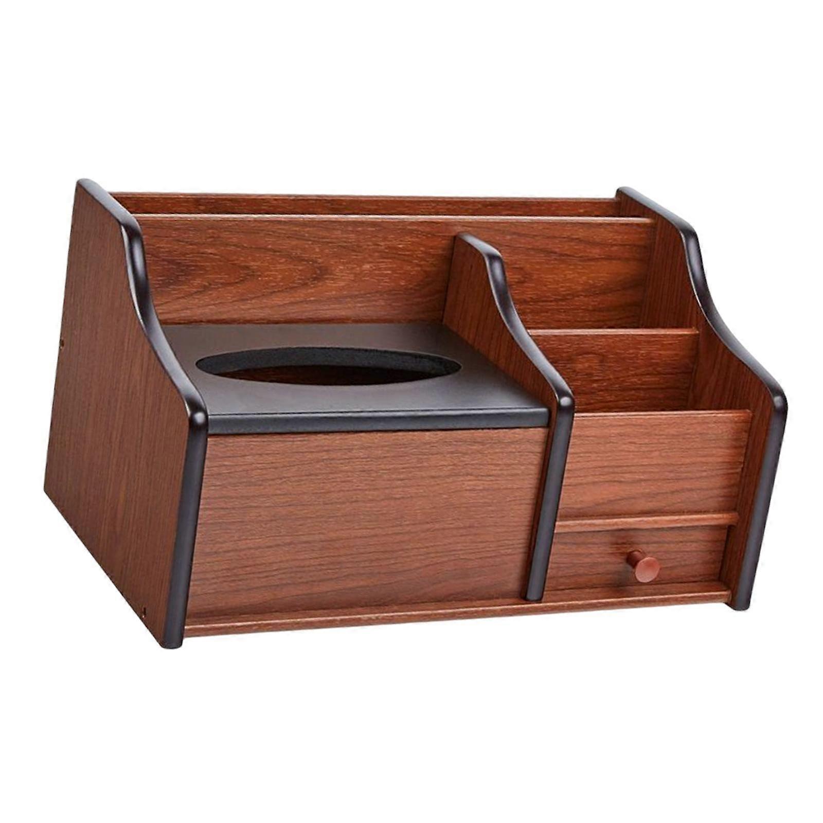 TV Remote Control Holder,Tea Table Storage Box,Desktop Tidy Organizer for