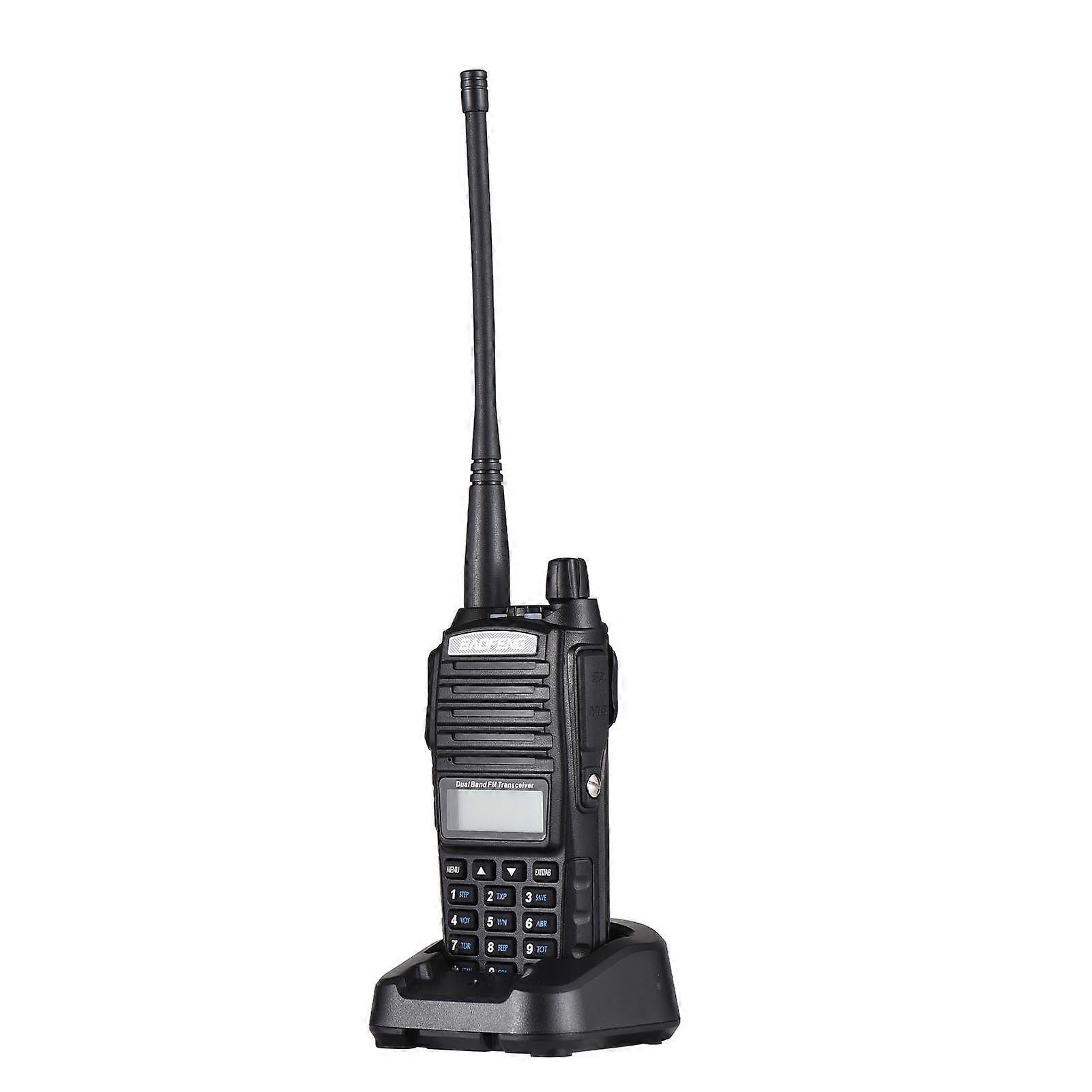 Two Way Radio Dual PTT Key Transmit Dual Band Dual Reception Handheld Transceiver Anti Interference Noise Reduction Strong Confidentiality