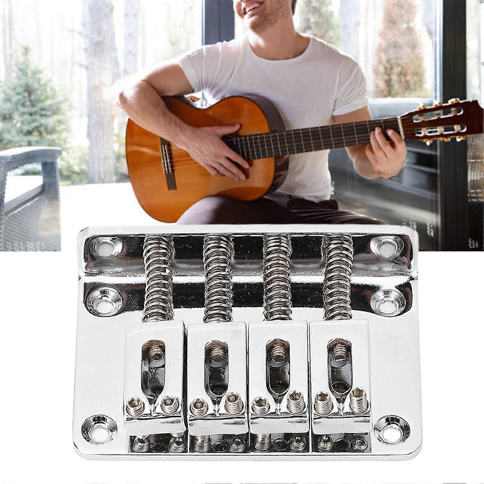 4-strängad elgitarr stall Metallgitarr Hardtail stall Ersättning för cigarrlåda 