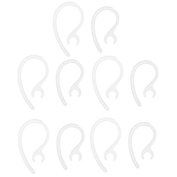 3x10 Pieces Replacement Earhook Ear Hook Loop Earloop Clip for Headset Clear