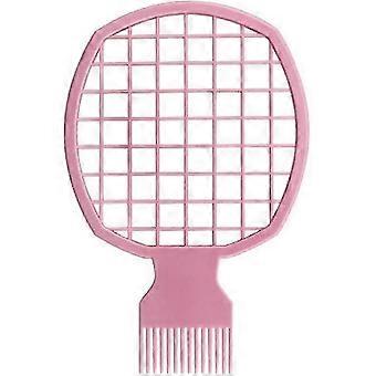 Twist Comb Curl Comb for Styling Hair Coils, Ideal Hair Styling Tool for Men, Single Pink Piece, Suitable for Various Hair Types