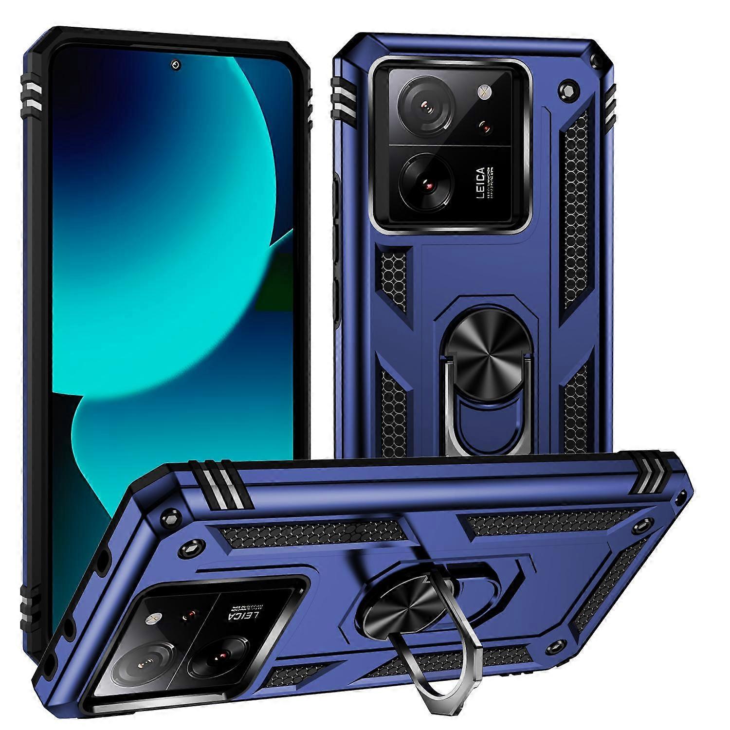 Shockproof Armor For Xiaomi Mi 13T Pro 12T Pro 11T Case Phone For Mi 13T Ring Stand Bumper Silicone Phone Back Cover