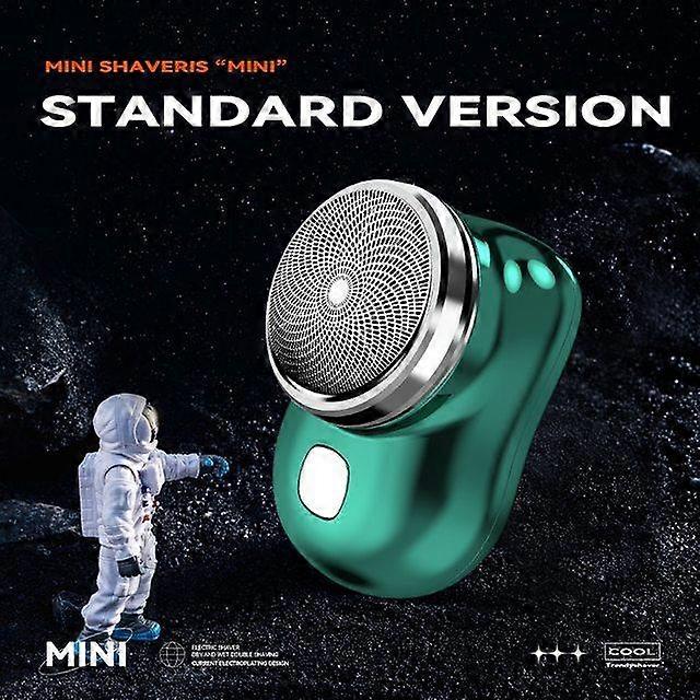 Portable Electric Shaver Mini Heard Trimmer Beard Shaving Reciprocating Cutter Head Rechargeable Knives Razor For Men
