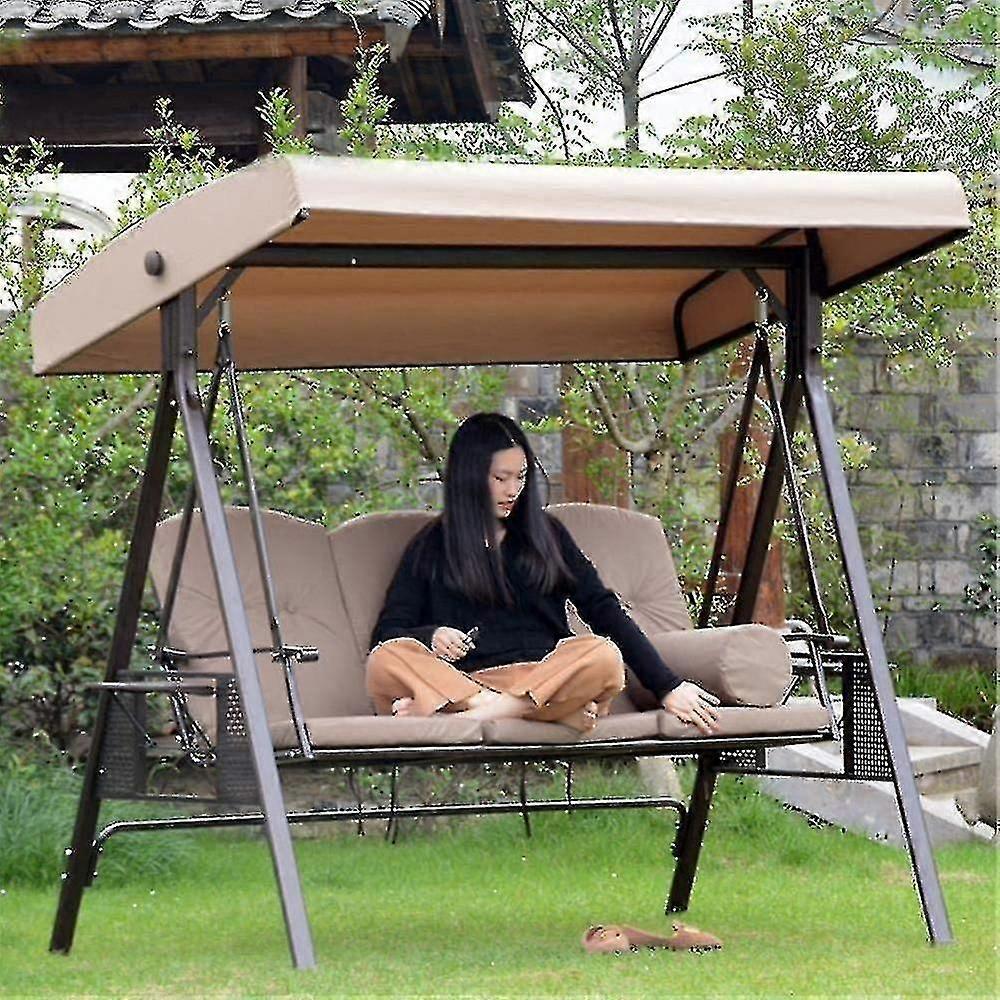 כיסוי גג חלופי נדנדה לגינה אוניברסלית, 191 x 120 ס"מ PZu Uih EUR