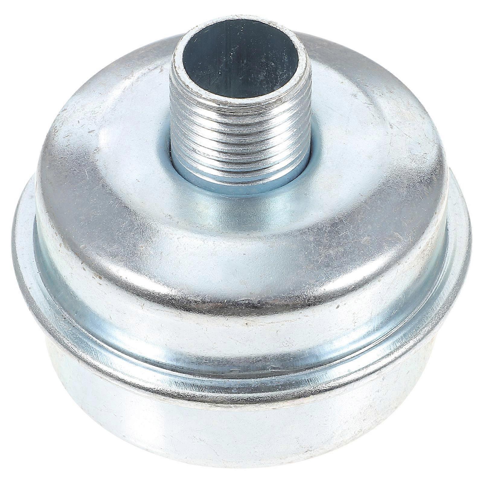 Compact Engine Silencer for Lawn Mower – Durable Galvanized Iron Replacement Part for Lawn Equipment