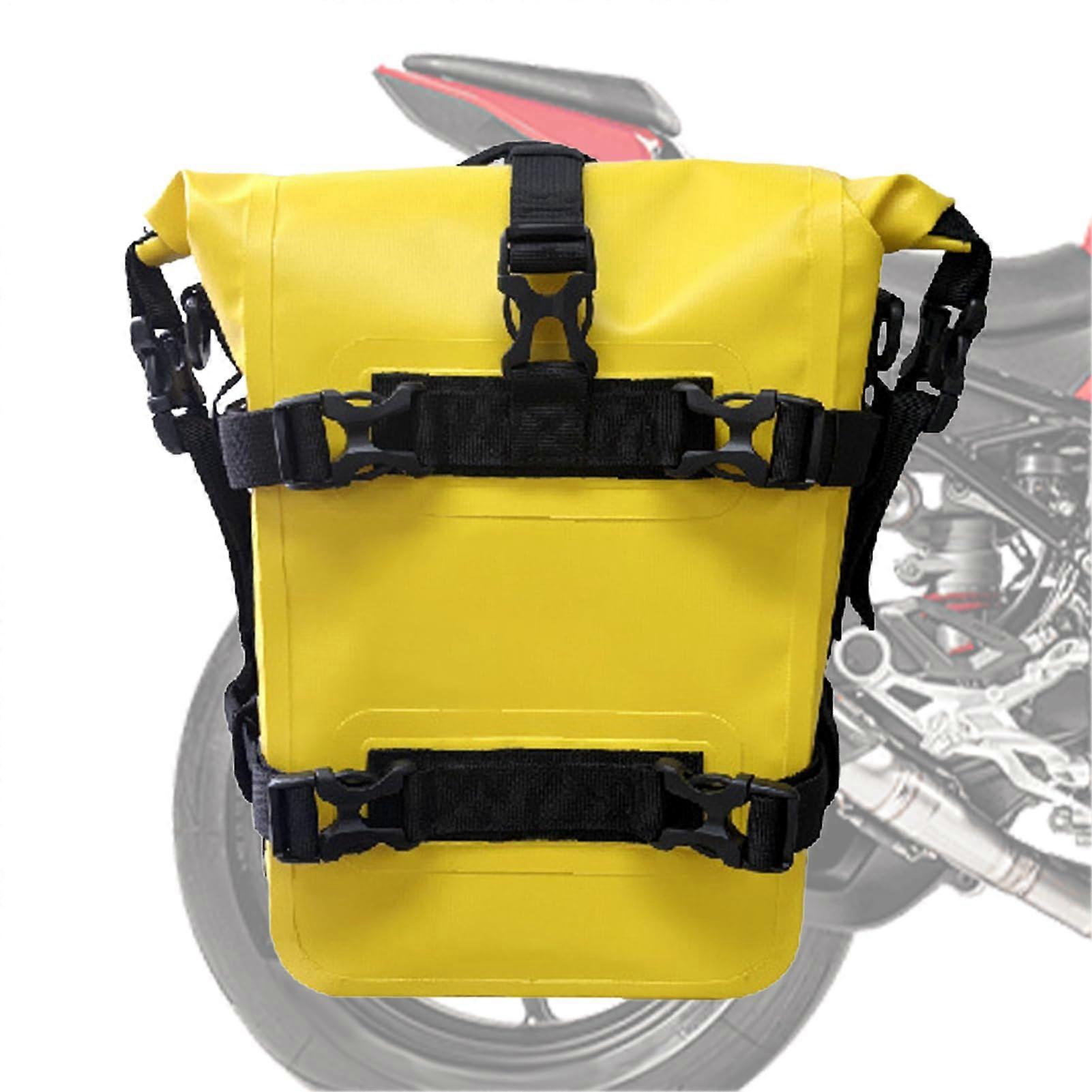 Bicycle Pannier Bag,, Multifunctional Outdoor Bag, Yellow