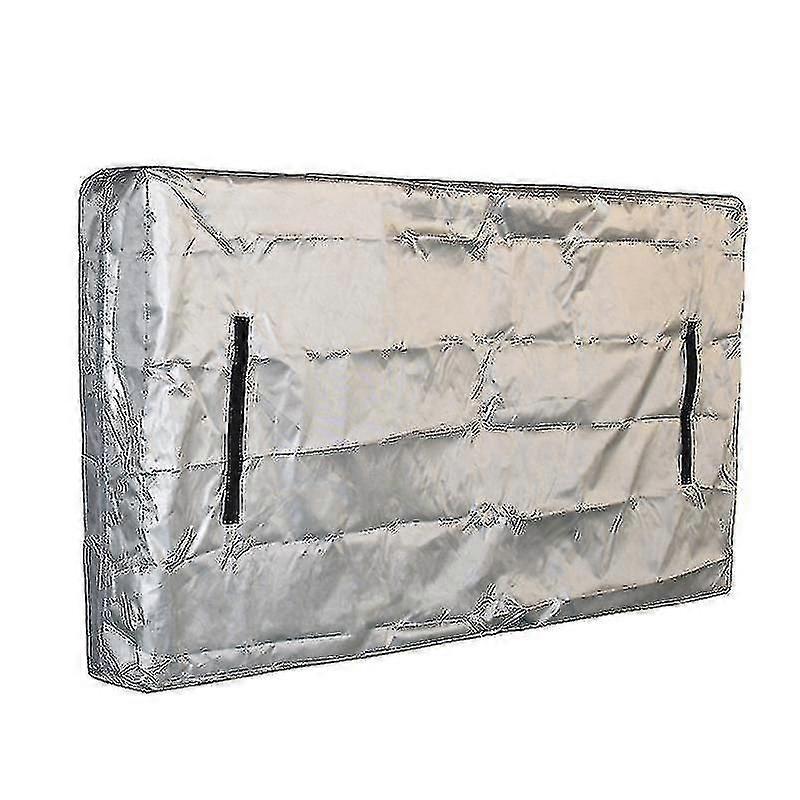 床垫储物和移动套 - 全防水床垫储物套，床垫保护套 - 208*40.6*158cm，银色