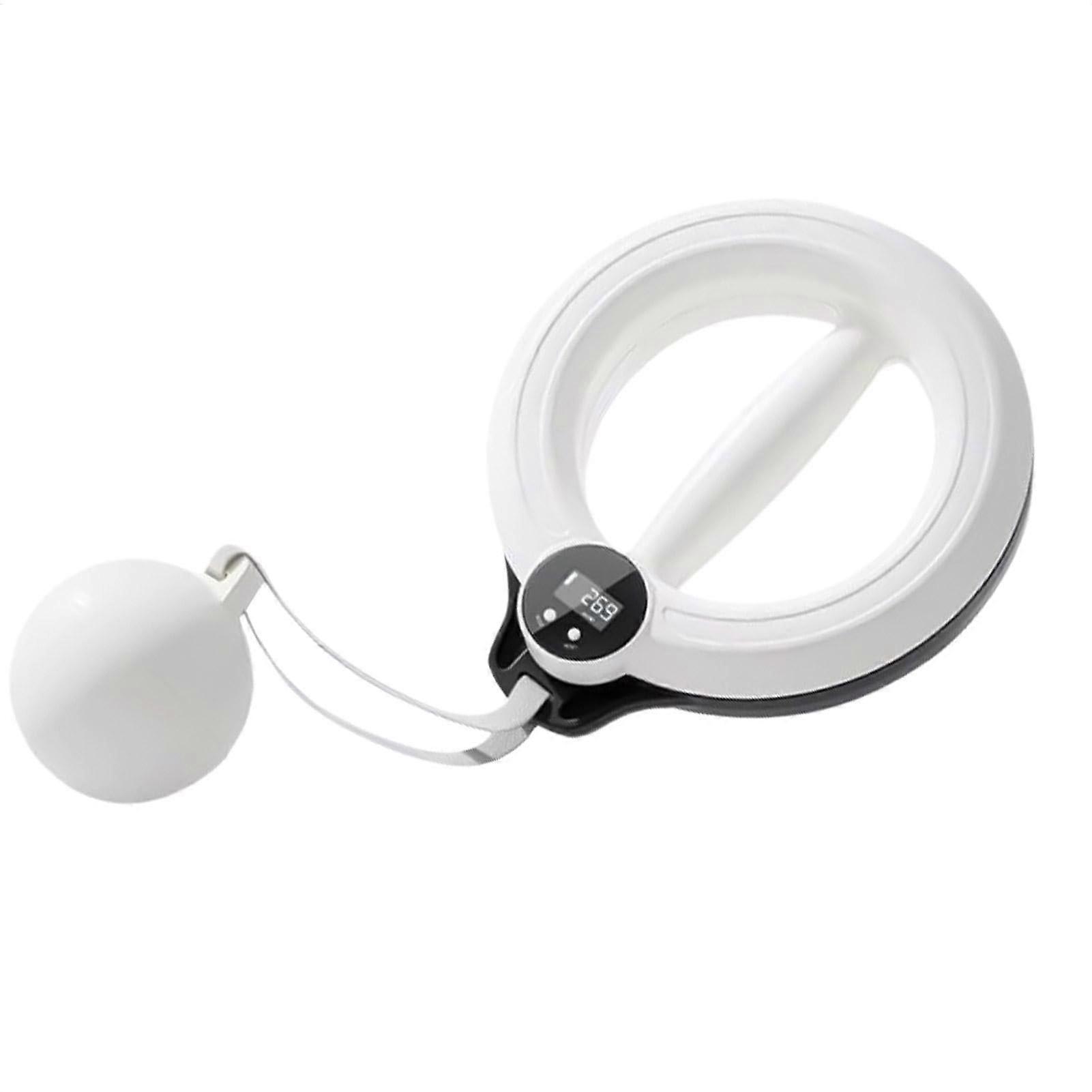 Exercise Hop Weighted Hoop - 360 Degree Lightweight Fitness Ring for Portable Training with Adjustable Weighted Arms