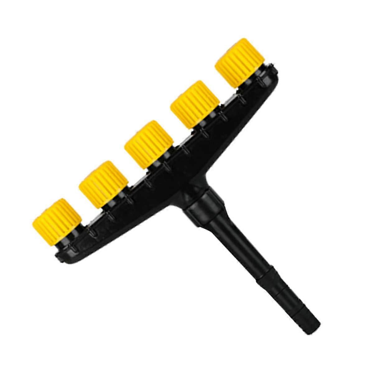 Large atomization mist sprinkler with 5 irrigation pumps 1 5inch adapter for the farm the landscape design at home and the garden