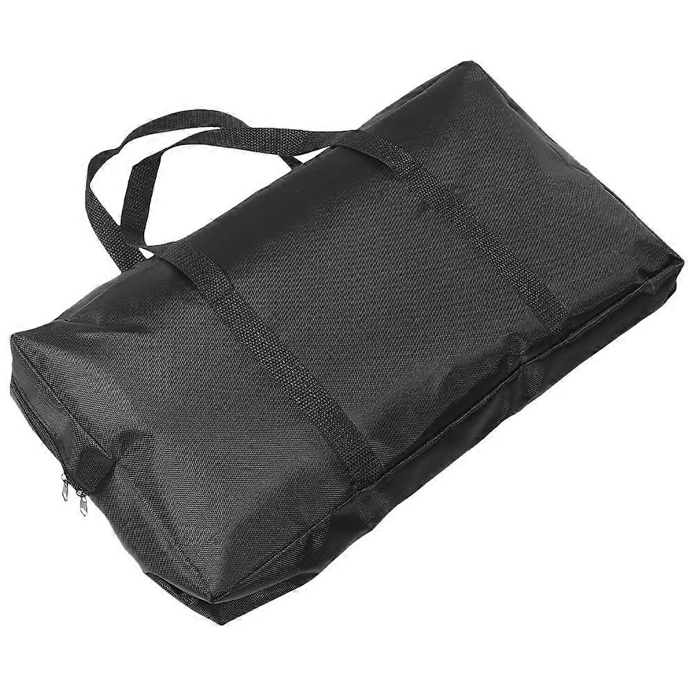 Camping Storage Bag Portable Barbecue Tool Storage Bag For Outdoor Adventure Rectangular Polyester Tool Storage 1Pcs