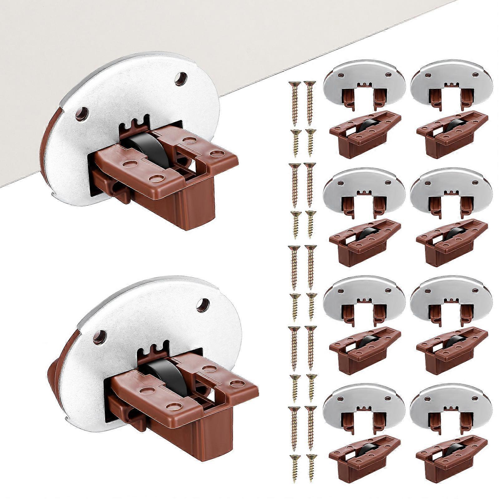 Kitchen Drawer Repair Kit Roller Drawer Slide Replacement Parts for 10Sets
