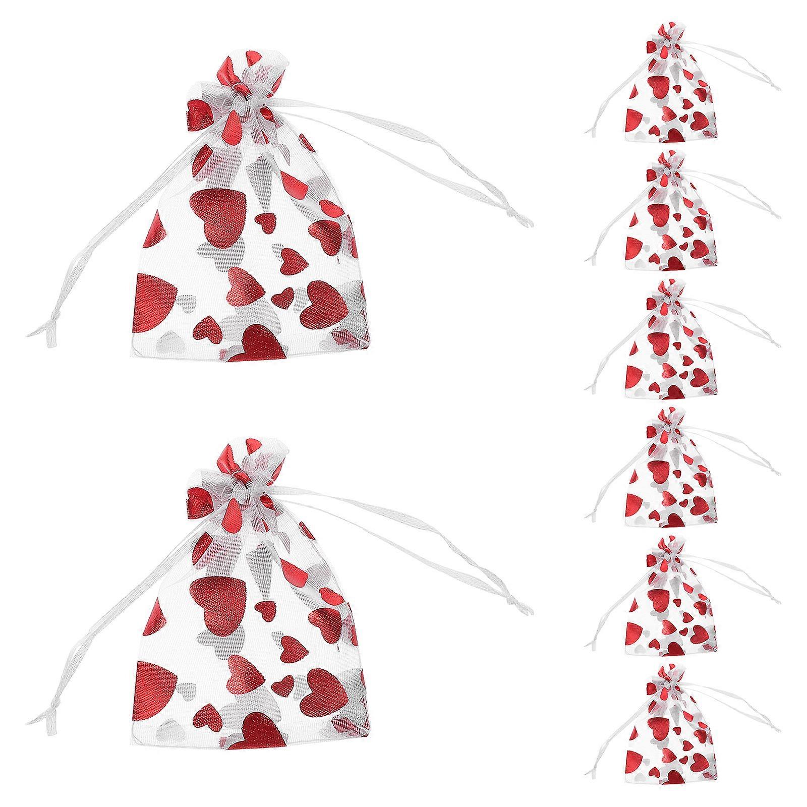 Here's a well structured product description for your **50pcs Valentine's Day Drawstring Pouches**:
### π 50pcs Valentine's Day Drawstring