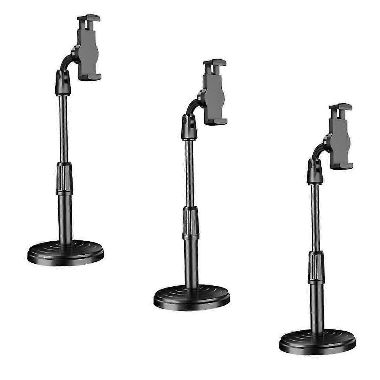 Desktop Cell Phone Holder Stand Adjustable 360 Phone Stand 3pcs