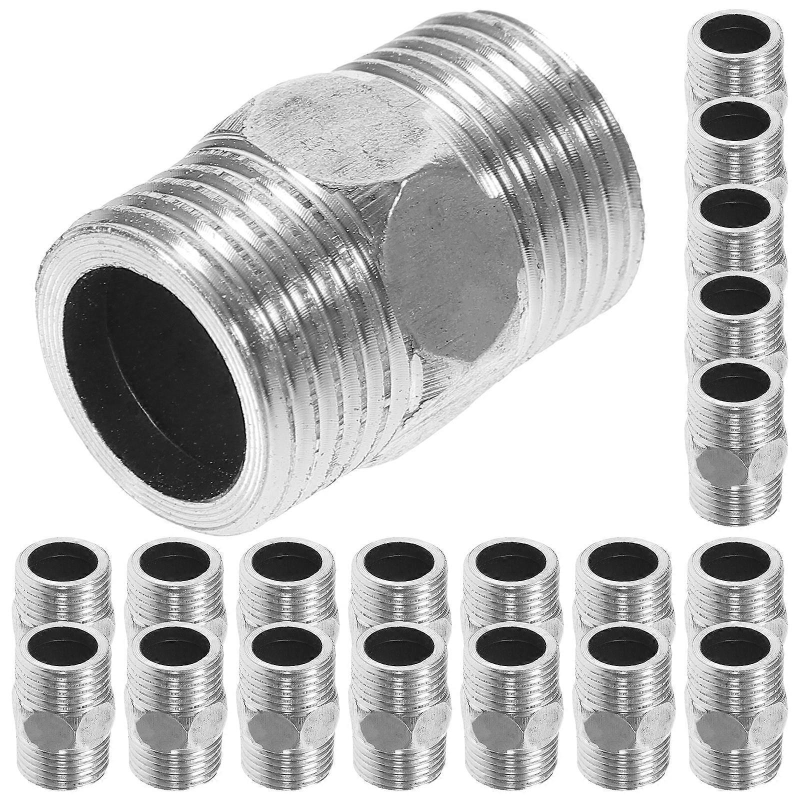 Hose End Quick Connect Fitting Threaded Pipe Connector For Professionals 10Pcs Cylindrical