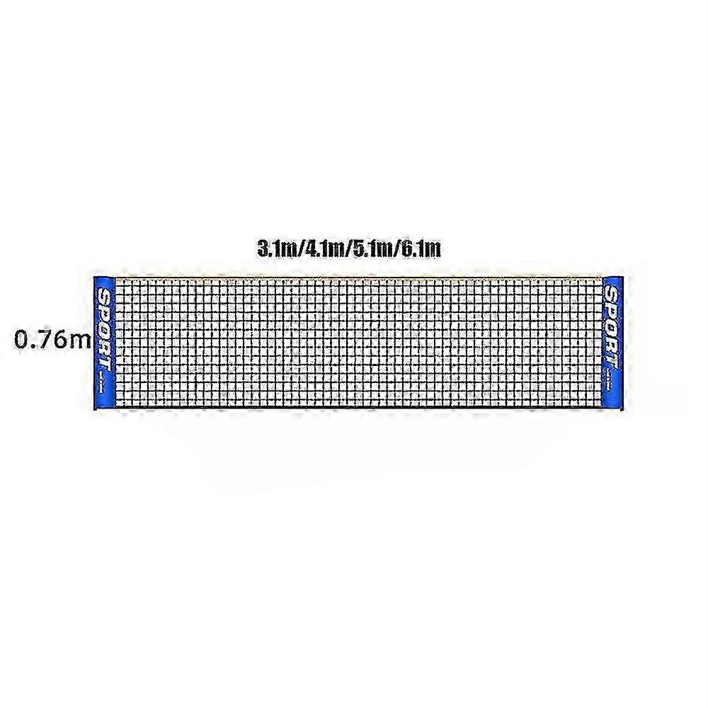 Portable Folding Simple 3m 4m 5m 6m Tennis Net Badminton Net