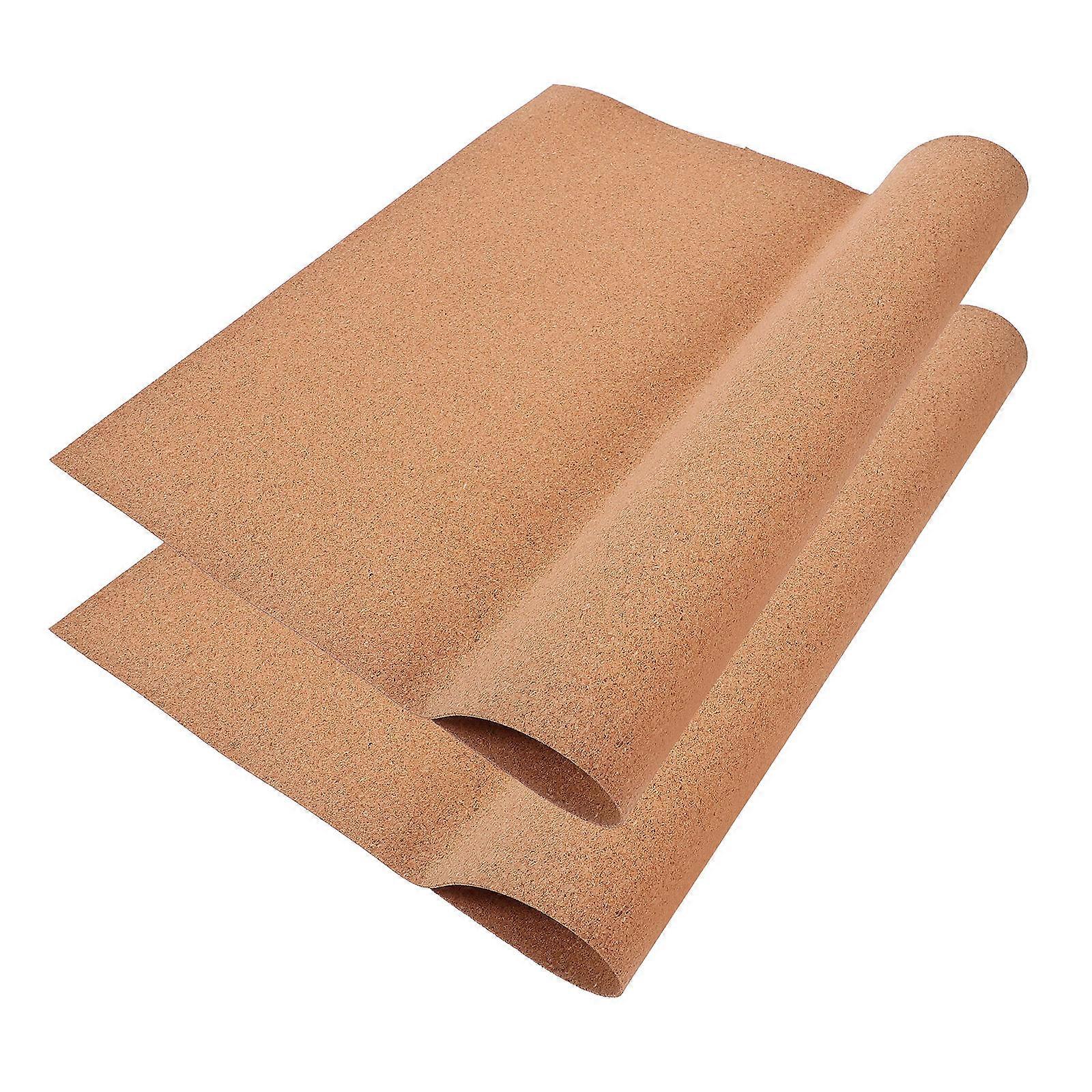 Drawer And Shelf Liner High Density Composition Simple Design For Daily Use Brown 60.00X30.00X0.10CM 2Pcs