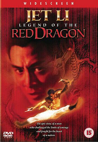 أسطورة التنين الأحمر دي في دي (2002) جيت لي وونغ (DIR) شهادة 15 - المنطقة 2