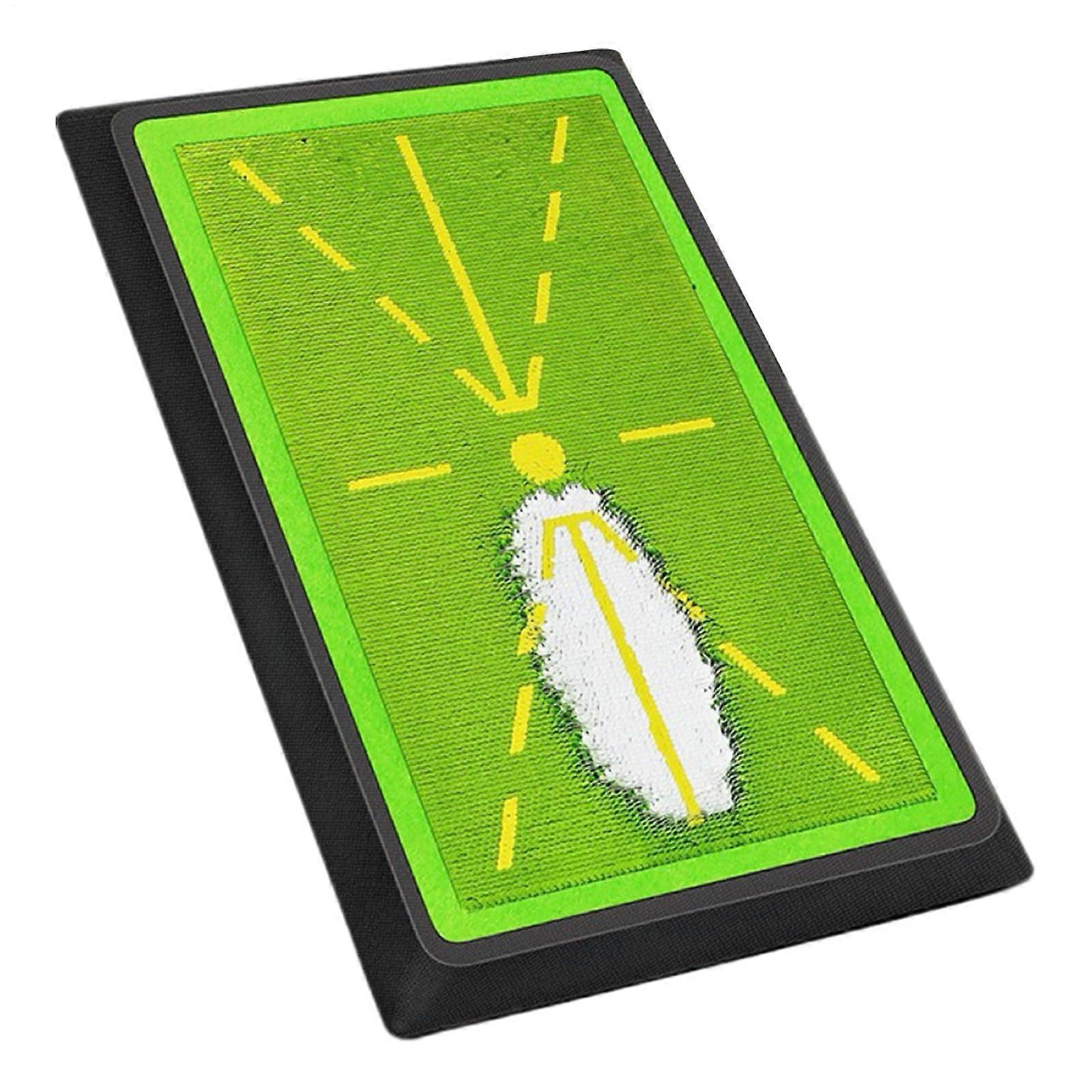Golf Swing Training Mat - Indoor Hitting Rug, Portable Practice Tool, 43x30x5 cm, Non-Slip for Pros, Beginners, Enthusiasts