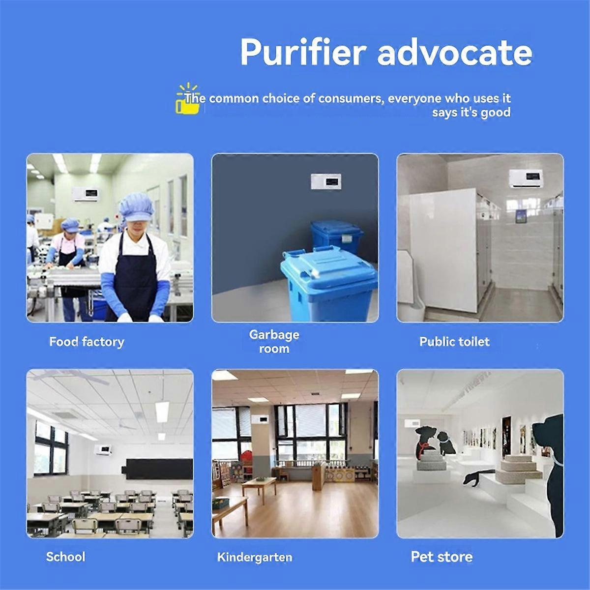 220V Odor Eliminator for Cat Litter Deodorizer Dog Poof Odor Removal Air Ionizers Air Purifier for B