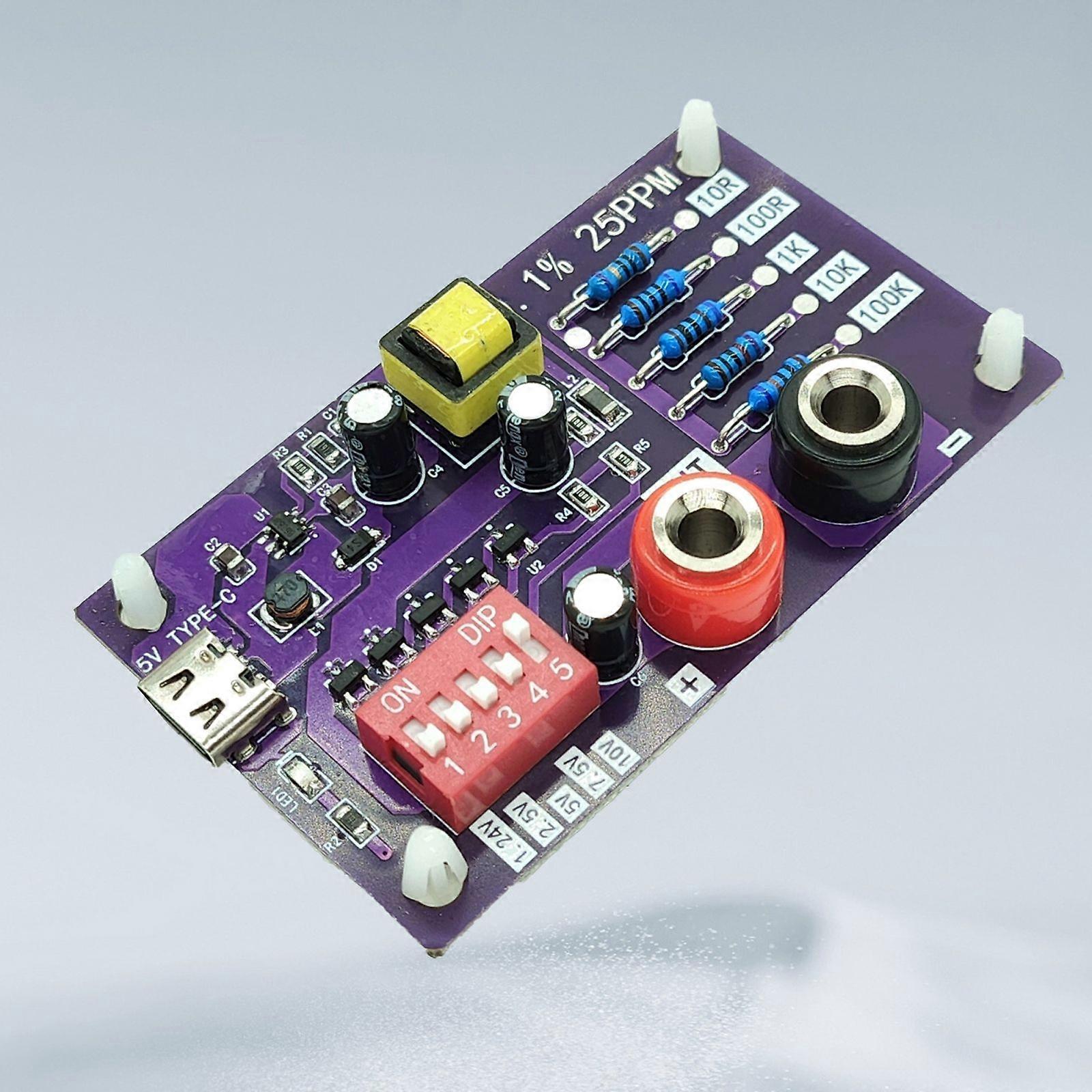 High Precision 5-Channel Voltage Reference Module With 5 Calibration Options