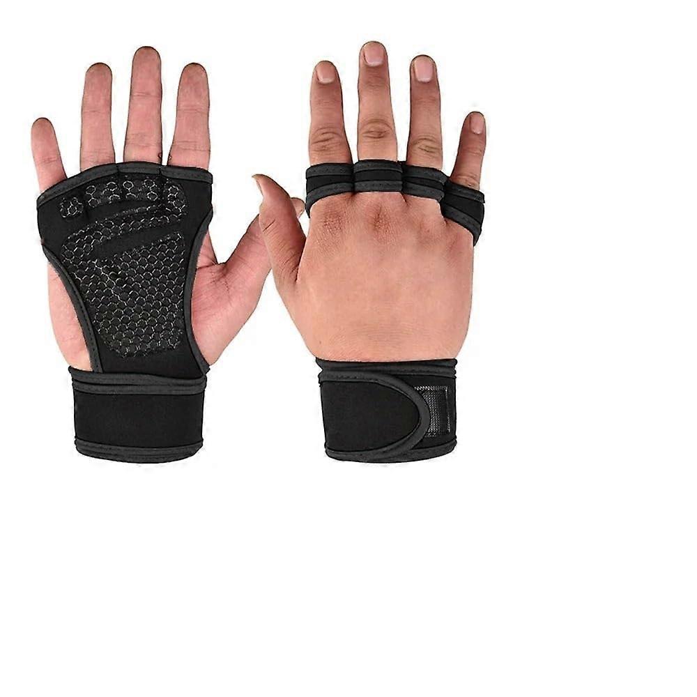Fitness Handschuhe Gewichtheben-Trainingshandschuhe für Männer und Frauen, XL Noir, Gymnastik, Bodybuilding, Sport Handschuhe