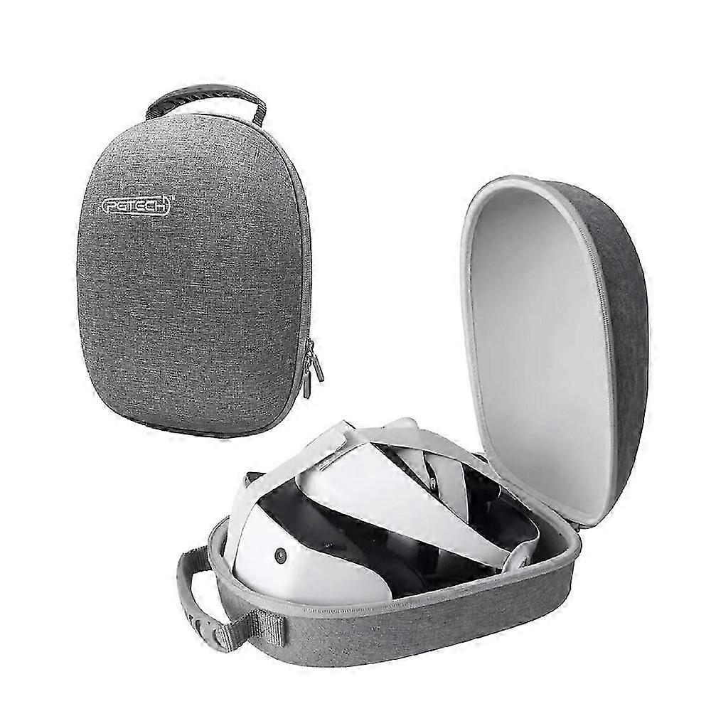 תיק נשיאה עבור PSVR2 רוכסן נייד רב-תכליתי תיק אחסון הגנה על רצועת אחסון תיק קשיח משקפי VR/AR אביזרים
