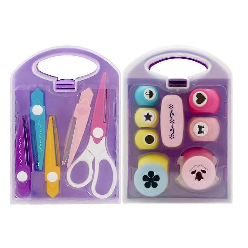 HeartFlower Shape Cutters for Crafting Scrapbook Punches Kit