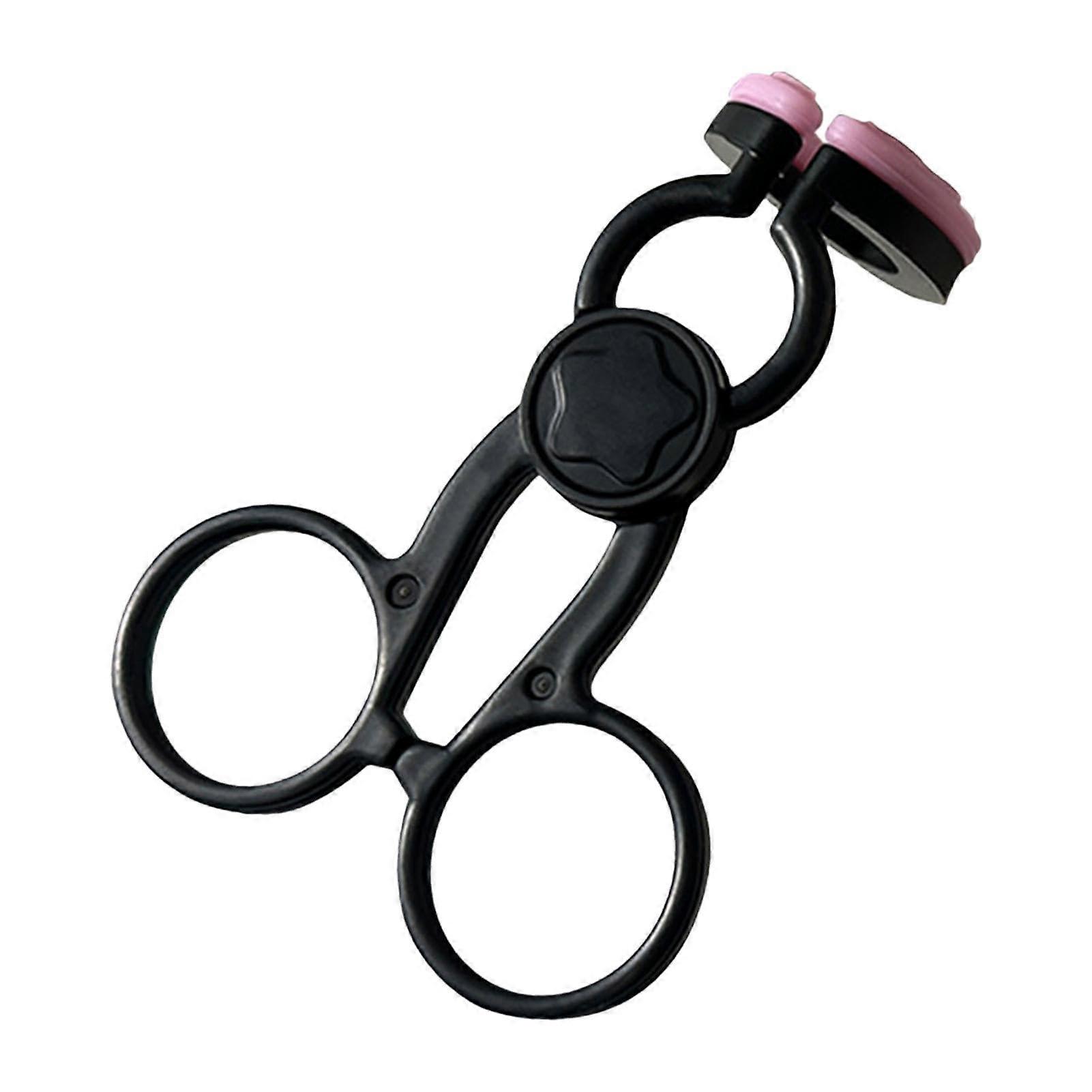 Lens Remover, Lens Carrying Aid  Portable Lens Carrying Aids, Comfortable Applicator Tool for Inserting or Removing Lenses Black