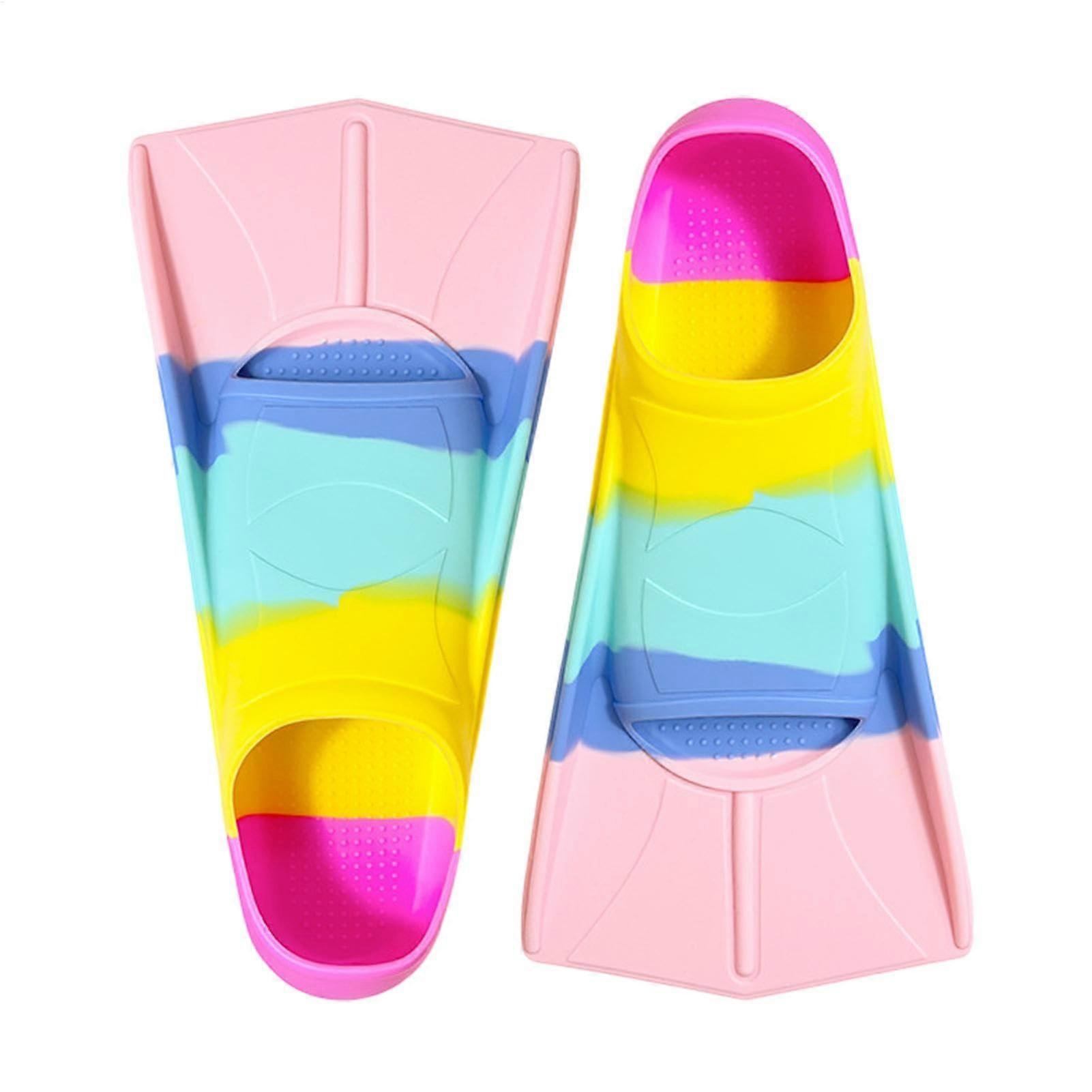 Short Fins Comfortable Diving Fins for Adults Travel Size XSmall (3134)