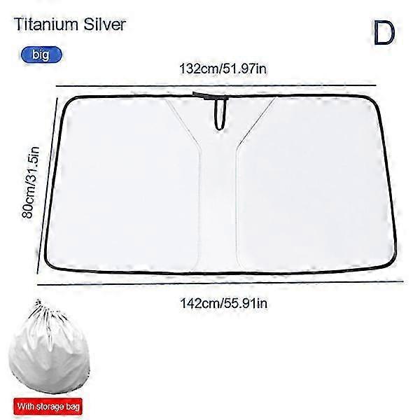 Car Windshield Sun Shade UV Ray Reflector for Vehicles