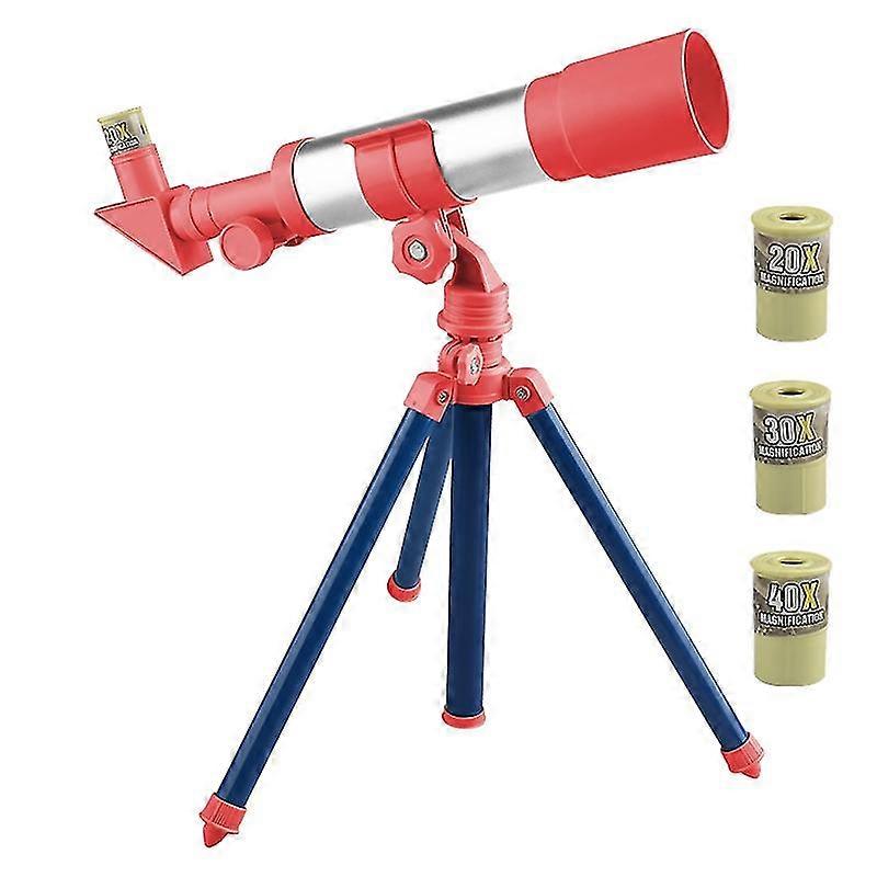 Educational Toy Kid's Telescope with HD Eyepiece for Elementary School Science Students