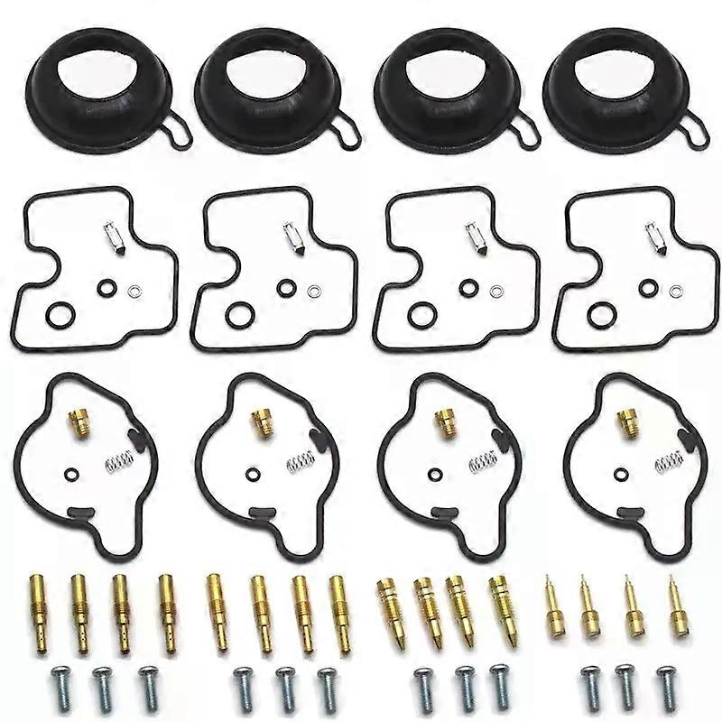 ホンダCBR600F4 1999-2000 CBR600 F4 CBR 600キャブレター修理キットダイヤフラムフロート4x