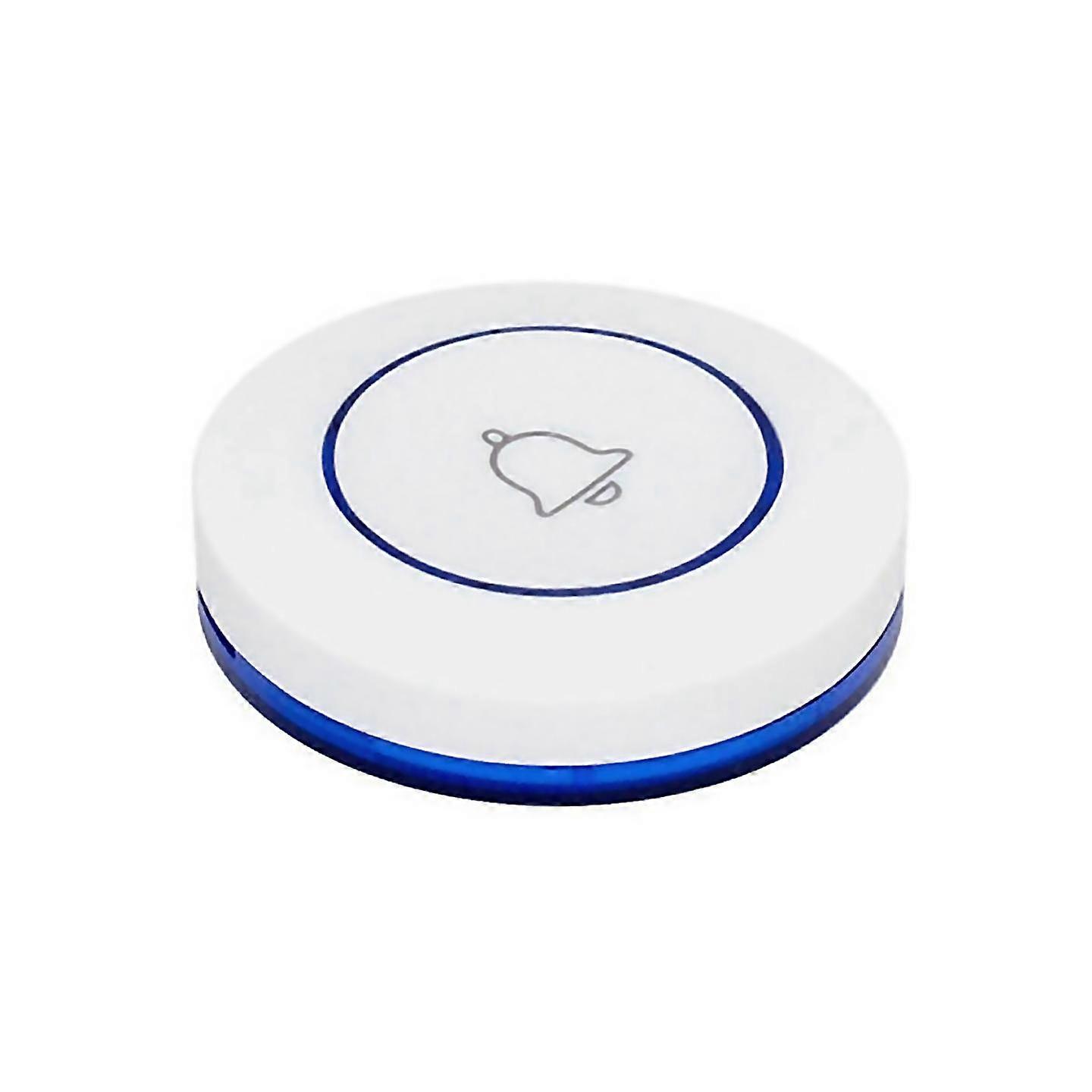 For Call Button Restaurant Pager 433mhz Wireless Doorbell Button Blue