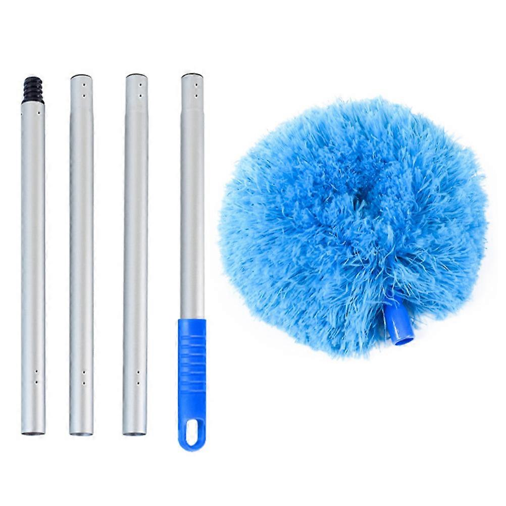 Dusting Wand Ceiling Duster Extendable Long Fiber Duster For Home Cleaning Polypropylene 145.00X20.00X20.00CM Cobweb Removal 1Pack