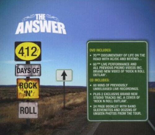 The Answer 412 Days of Rock 039N039 Roll CD Album with DVD 2 discs (2011) - Region 2