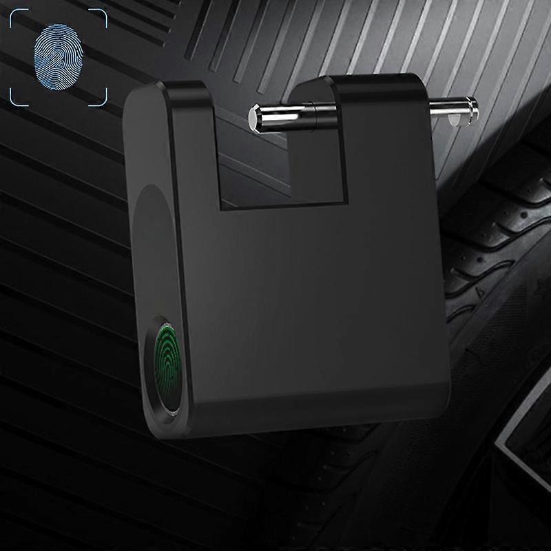 XB30F Mini Smart Fingerprint Padlock Trolley Case Lock(Black)