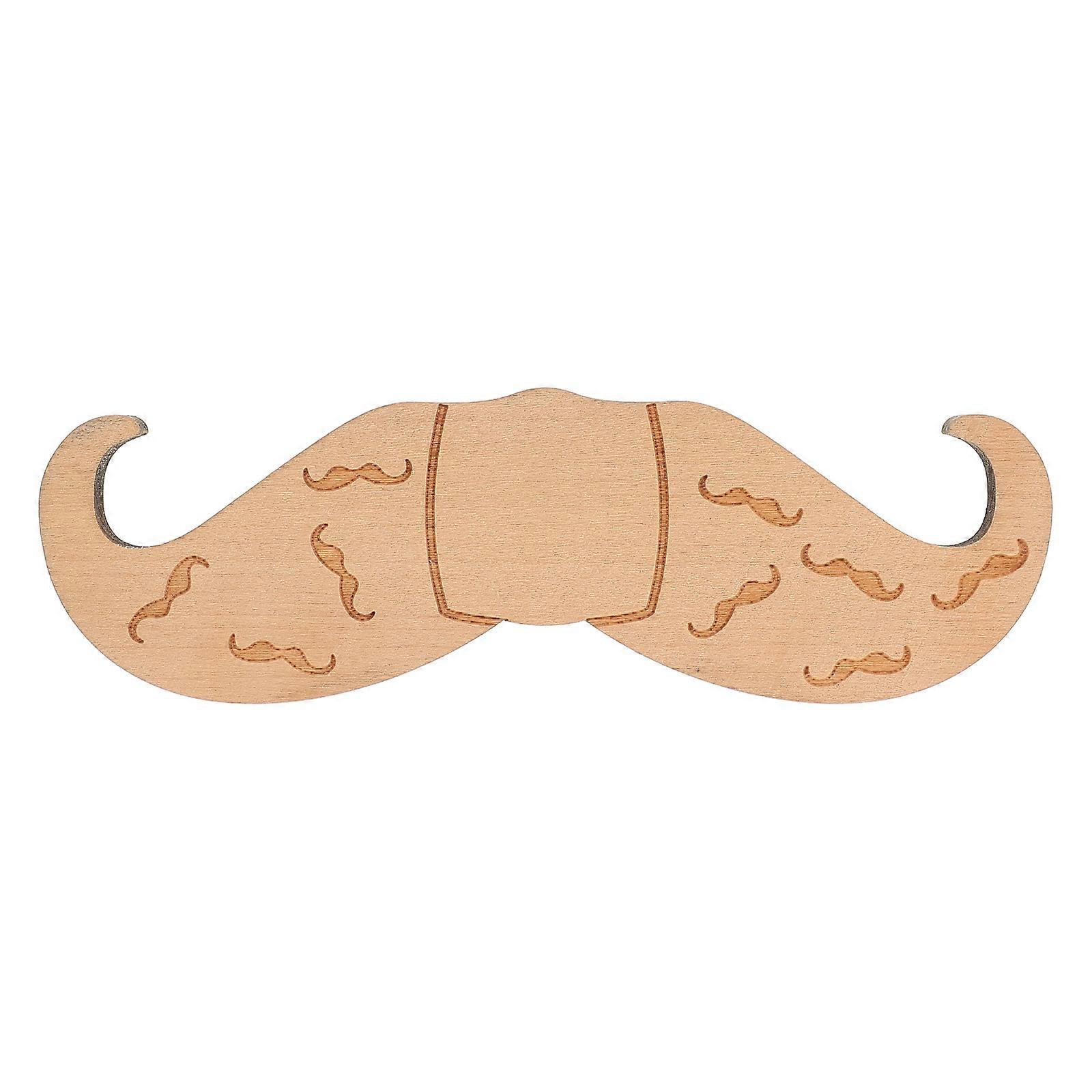 Fashion Wooden Bow Tie Gentleman Banquet Church Meeting Accessory 1Pack