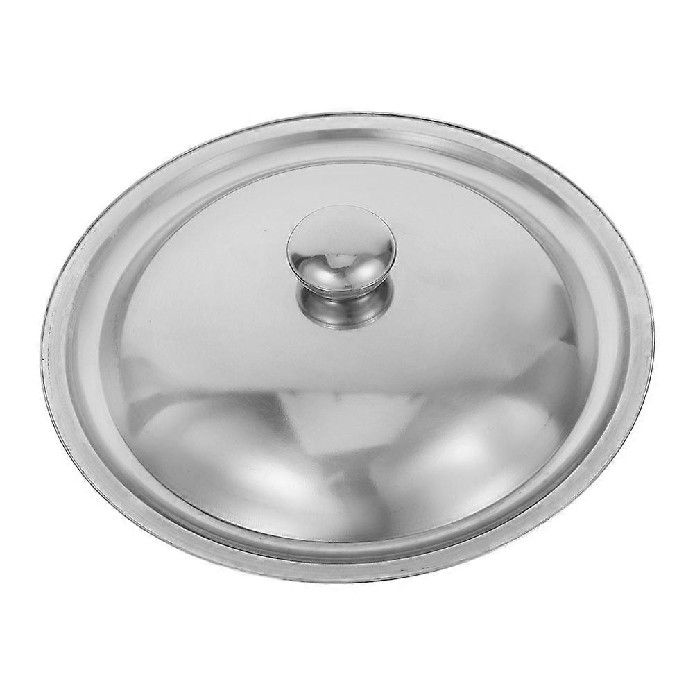 Stainless Steel Pot Lid with Handle – Multi Purpose, Flavor Locking, Overflow Preventing, Dishwasher Safe Cover for Frying Pans, Skillets, and