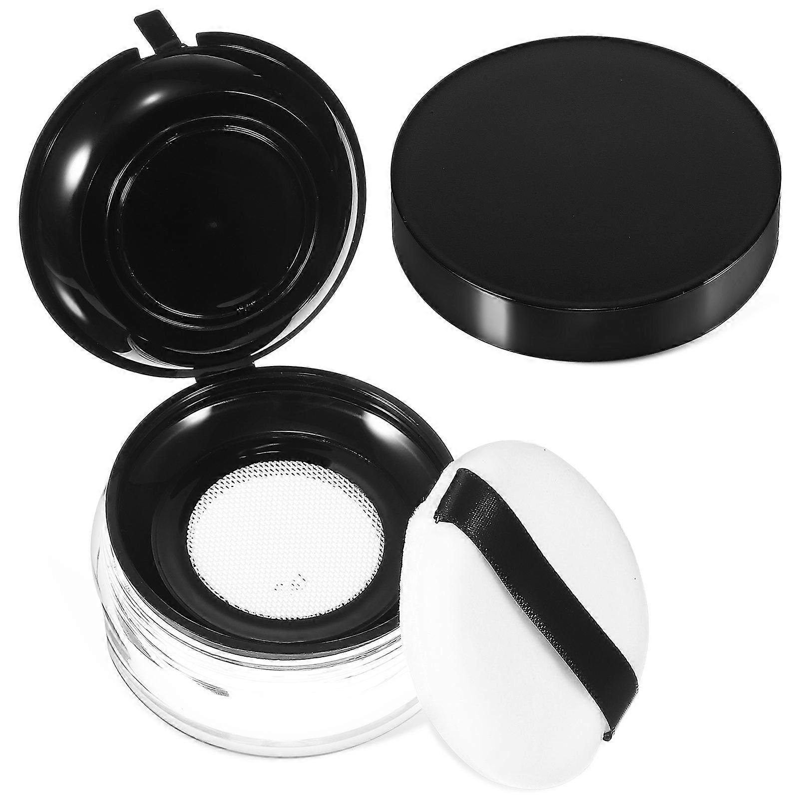 Here's a refined and professional product description for your **Portable Travel Empty Powder Compact Case**:
**Portable Travel Empty Powder