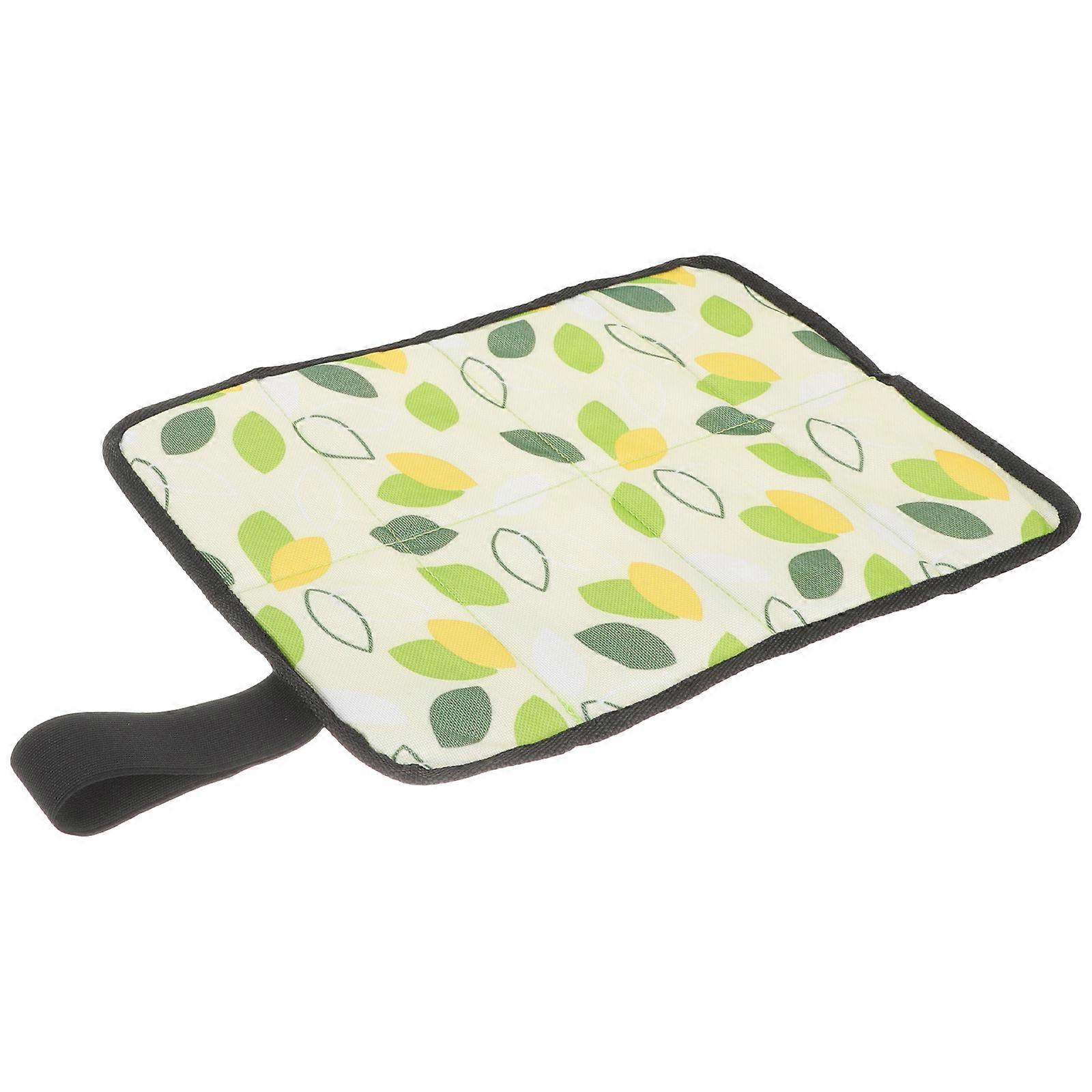 Folding Seat Pad Waterproof Anti-Damp Camping Picnic Mat Oxford Cloth Material Rectangular Shape 1Set